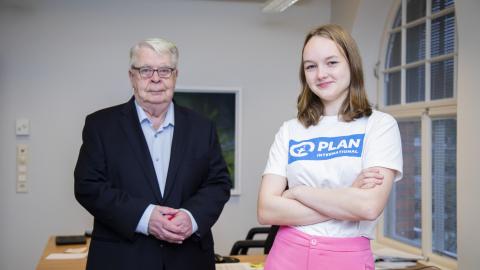 Kalervo Kummola and Pauliina Mannerhovi. 