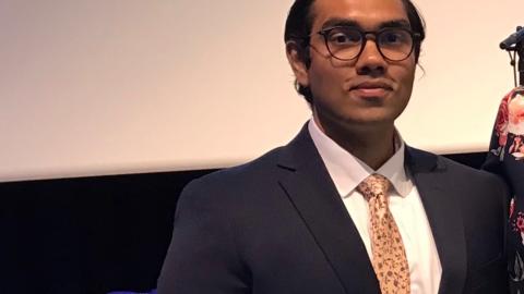 Tampere Talent Ambassador Hemaka Goonetilleke.