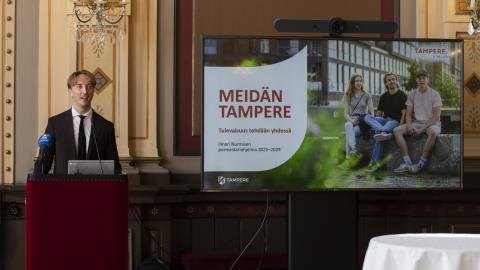 Pormestari Ilmari Nurminen kertoo pormestariohjelmasta