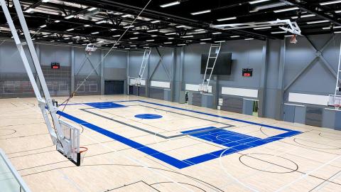 Tesoma Sports Hall gym.