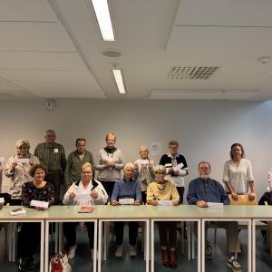 Tampereen työväenopiston opiskelijoiden ryhmäkuva