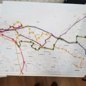 Linjastosuunnittelua linjasto 2021 -yleisötilaisuudessa