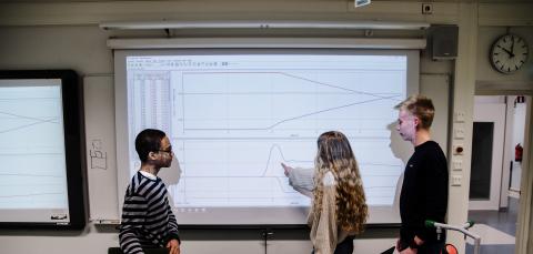 Tampereen klassillisen lukion luonnontiedelinjan opiskelua
