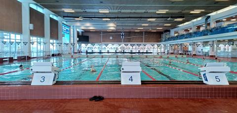Swimming centre pool.