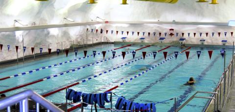 Hervanta swimming pool big pool.