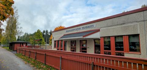 Maijalanpuiston päiväkoti.