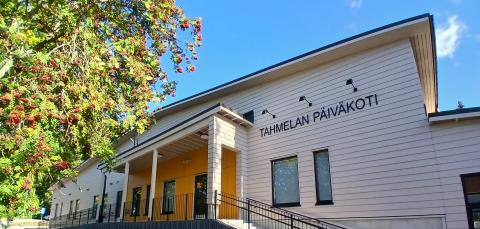 Tahmelan päiväkoti.