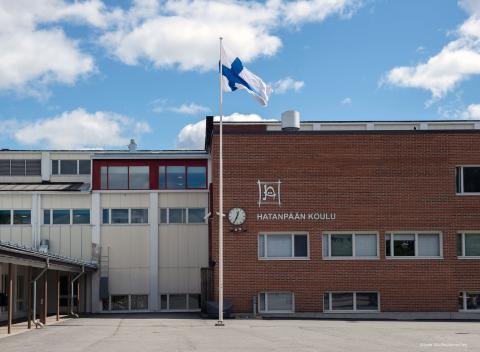 Hatanpään koulutalo.