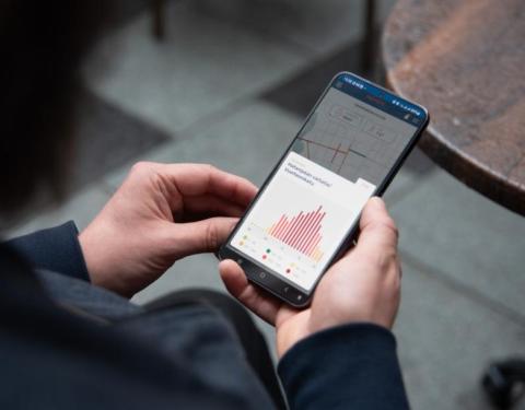 A view from the Pulse-app.