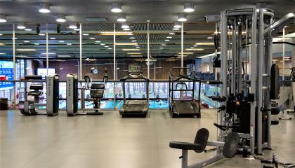 Tampere swimming centre gym.