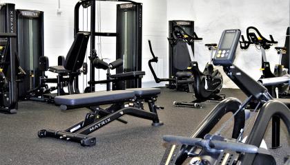 Hervanta swimming pool gym.