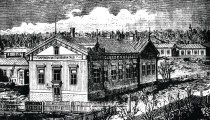 Piirroskuva Raittiustalosta