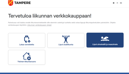 Ruutukaappaus verkkokaupan tervetuloa-sivulta.