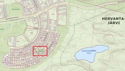 Hakkisenpuistikko kartalla