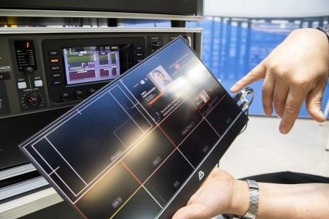 Videon hallintaan käytettävä ruutu.