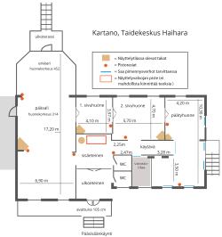 Floor plan of the Manor.
