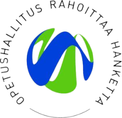 Funded by the Finnish National Board of Education logo.